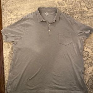 Men’s Gray J Crew Polo